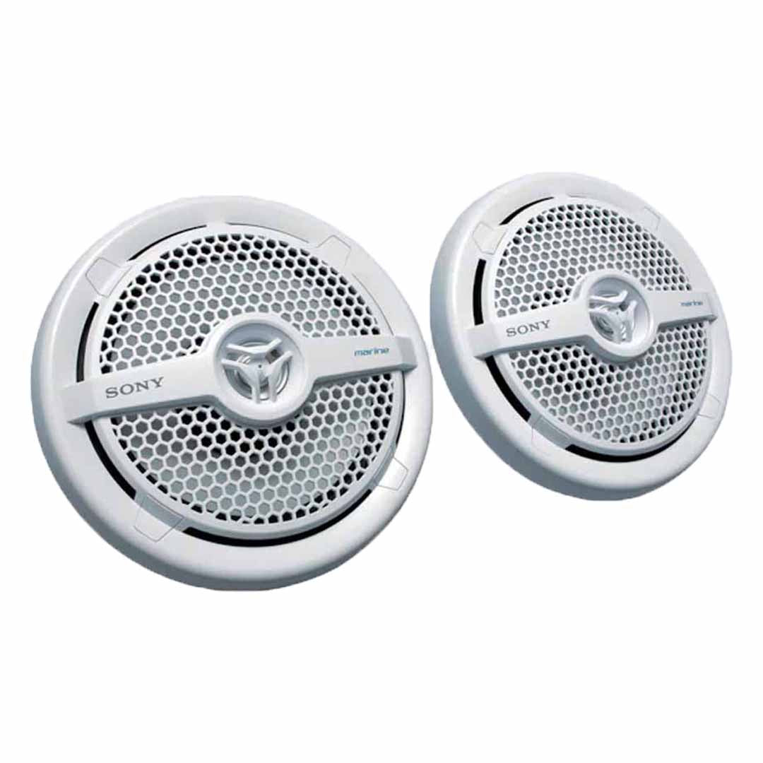 Sony XS-MP1621, 6.5" 2-Way Coaxial Marine Speakers - 160 Watts