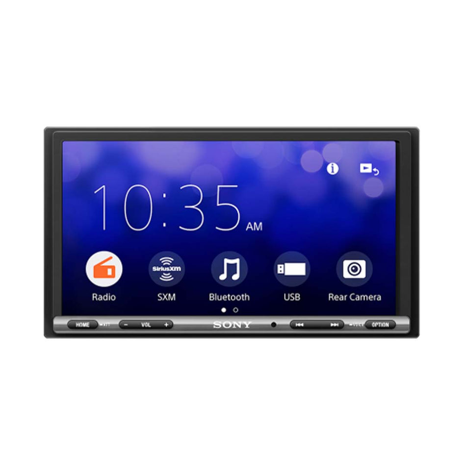 Sony XAV-AX3200, 6.95" Double DIN Digital Media Receiver with CarPlay and Android Auto