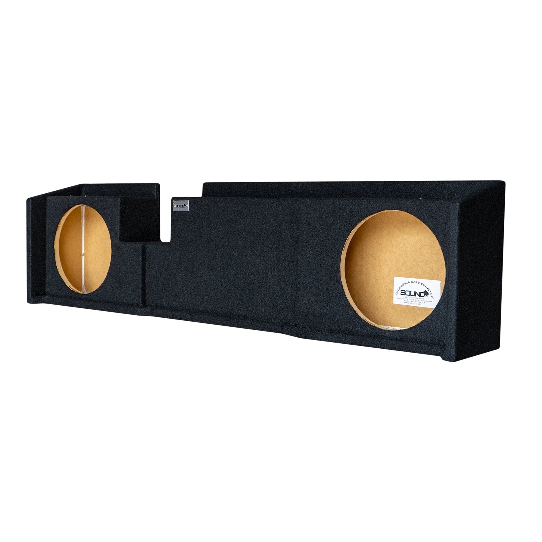 SoundBox Ford F-150 SuperCab (Extended Cab) 2000-2003 Dual 10" Downfire Subwoofer Enclosure