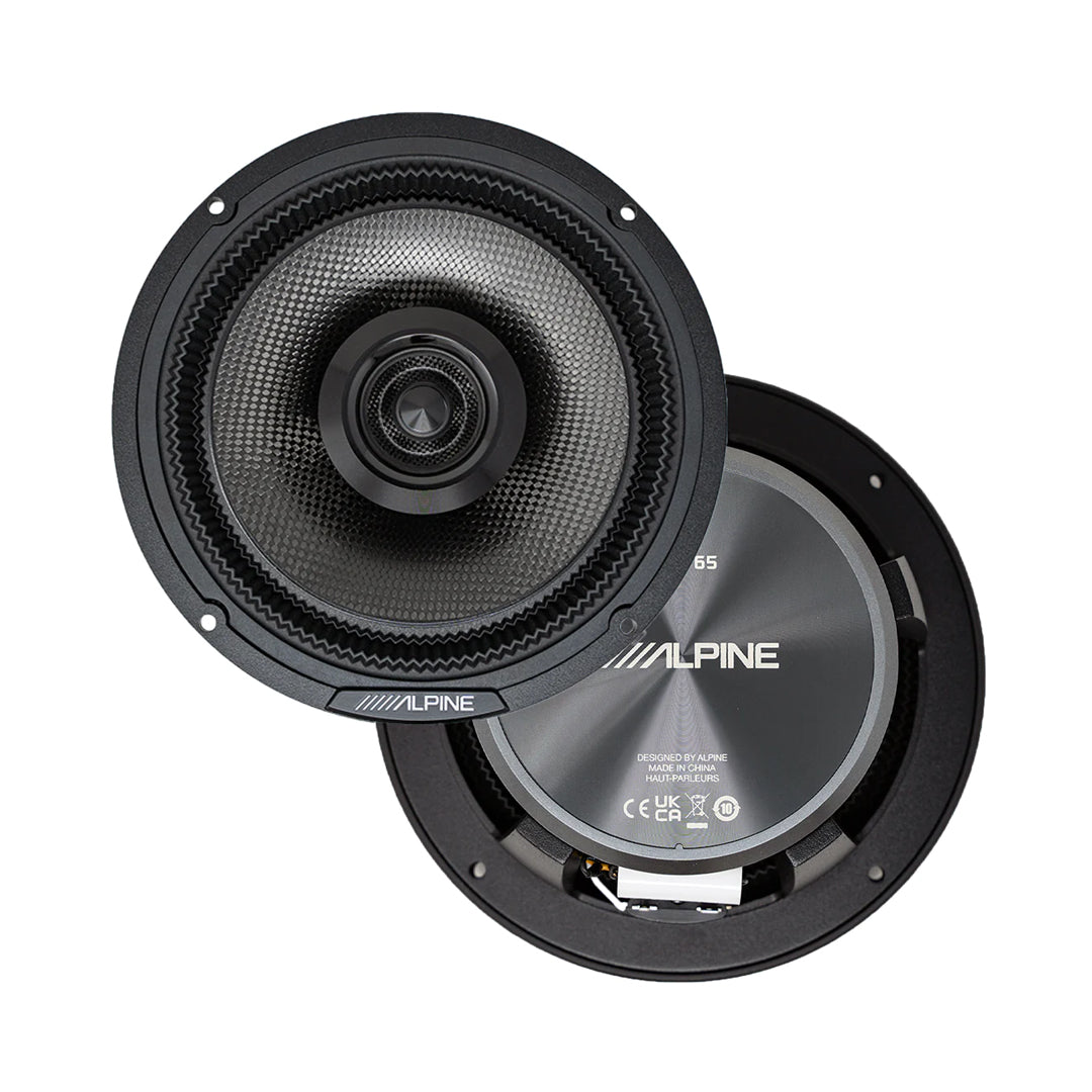 Alpine HDZ-65, Status Series Hi-Res 6.5" 2-Way Coaxial Car Speakers