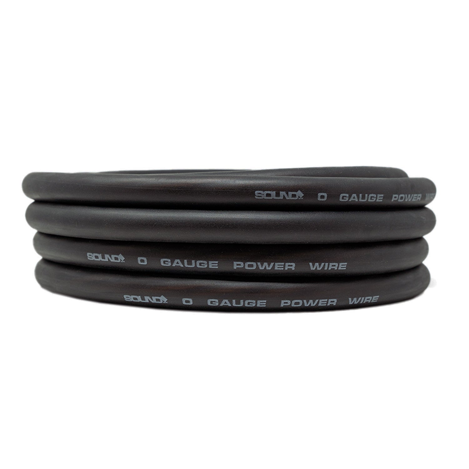 SoundBox CW0-25BK, 0 Gauge 25' CCA Amplifier Power / Ground Wire Roll, Black