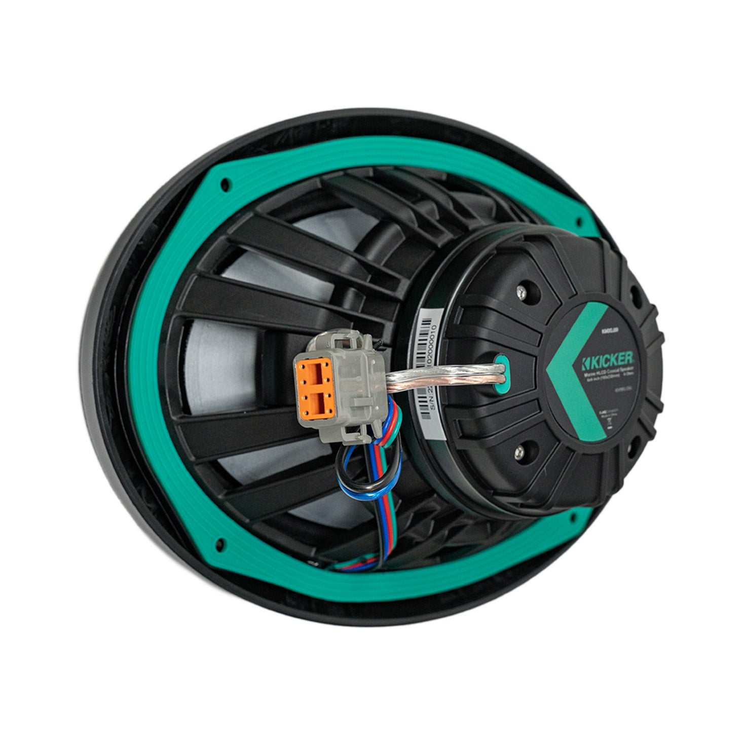 Kicker KMXL694, 6x9" Marine Horn Loaded Compression Driver Speakers (48KMXL694)