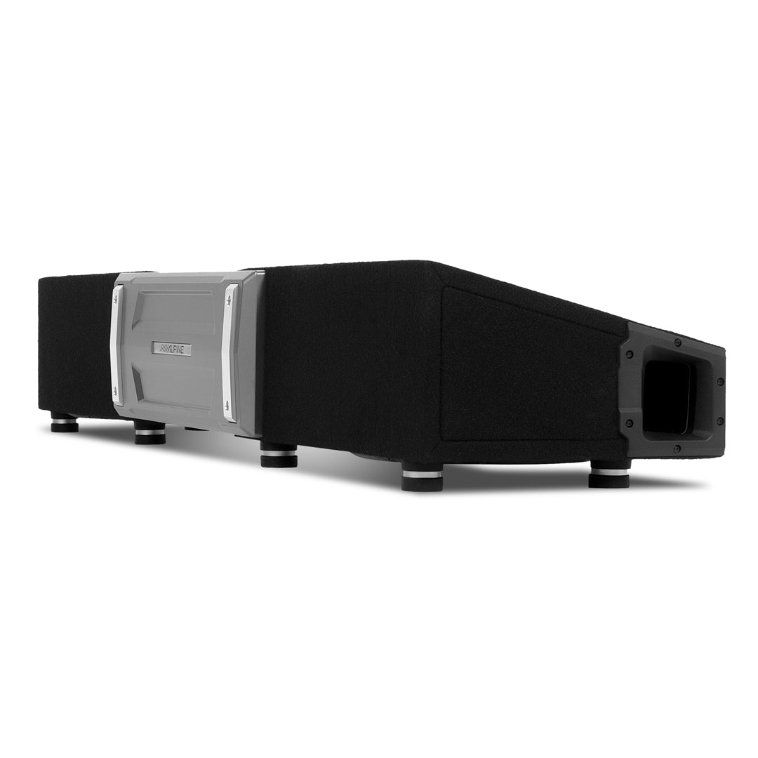 Alpine S-DB8V-TRK, S Series Dual 8" Loaded Truck Subwoofer Enclosure