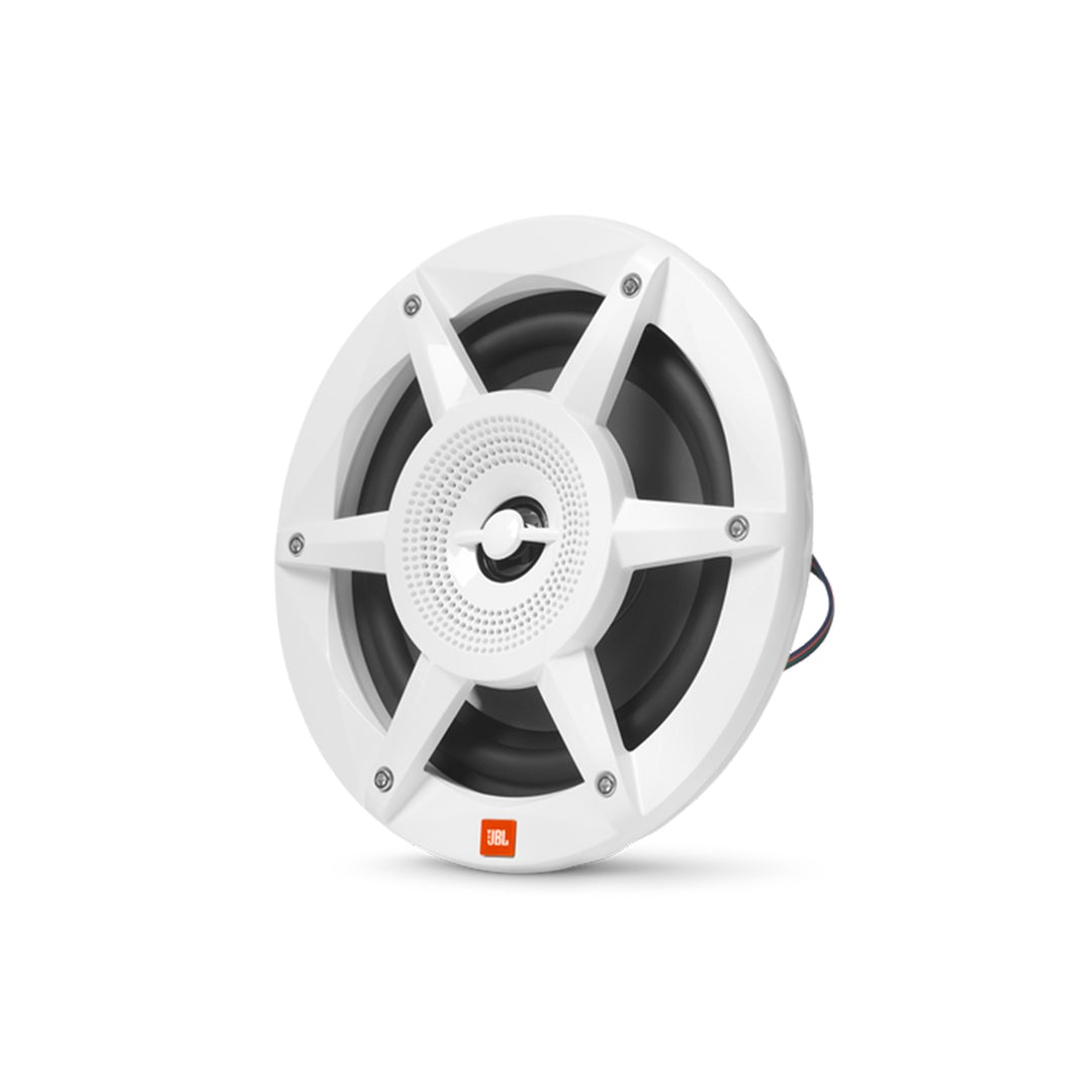 JBL MW6520AM, Stadium Marine 6.5" 2-Way Premium Speakers w/ RGB Lighting - White