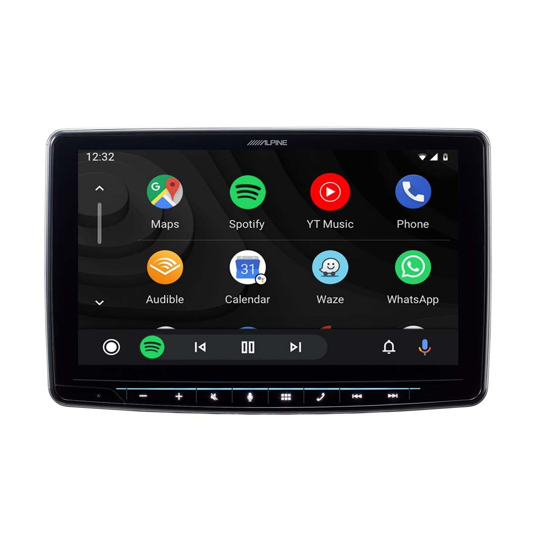 Alpine ILX-F309, Halo9 9" Digital Media Receiver, Apple CarPlay Android Auto