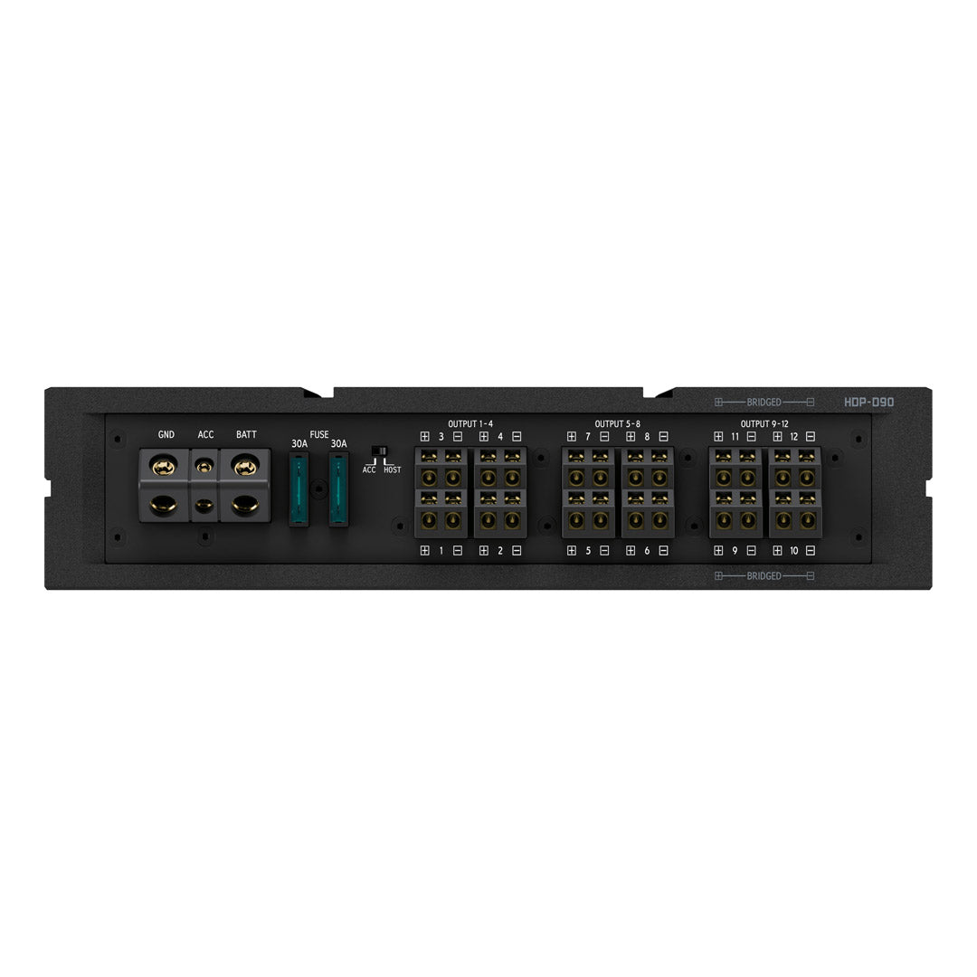Alpine HDP-D90, Status 14-Channel Hi-Res Digital Sound Processor / Amplifier