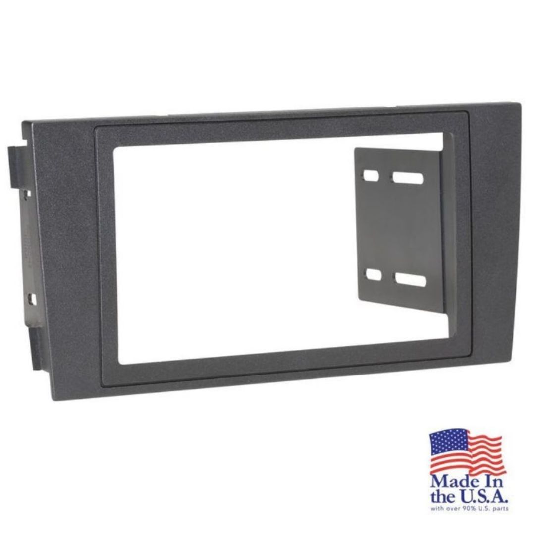 Scosche AU2380B, 2000-03 Audi A6 ISO Double DIN & DIN + Pocket Kit