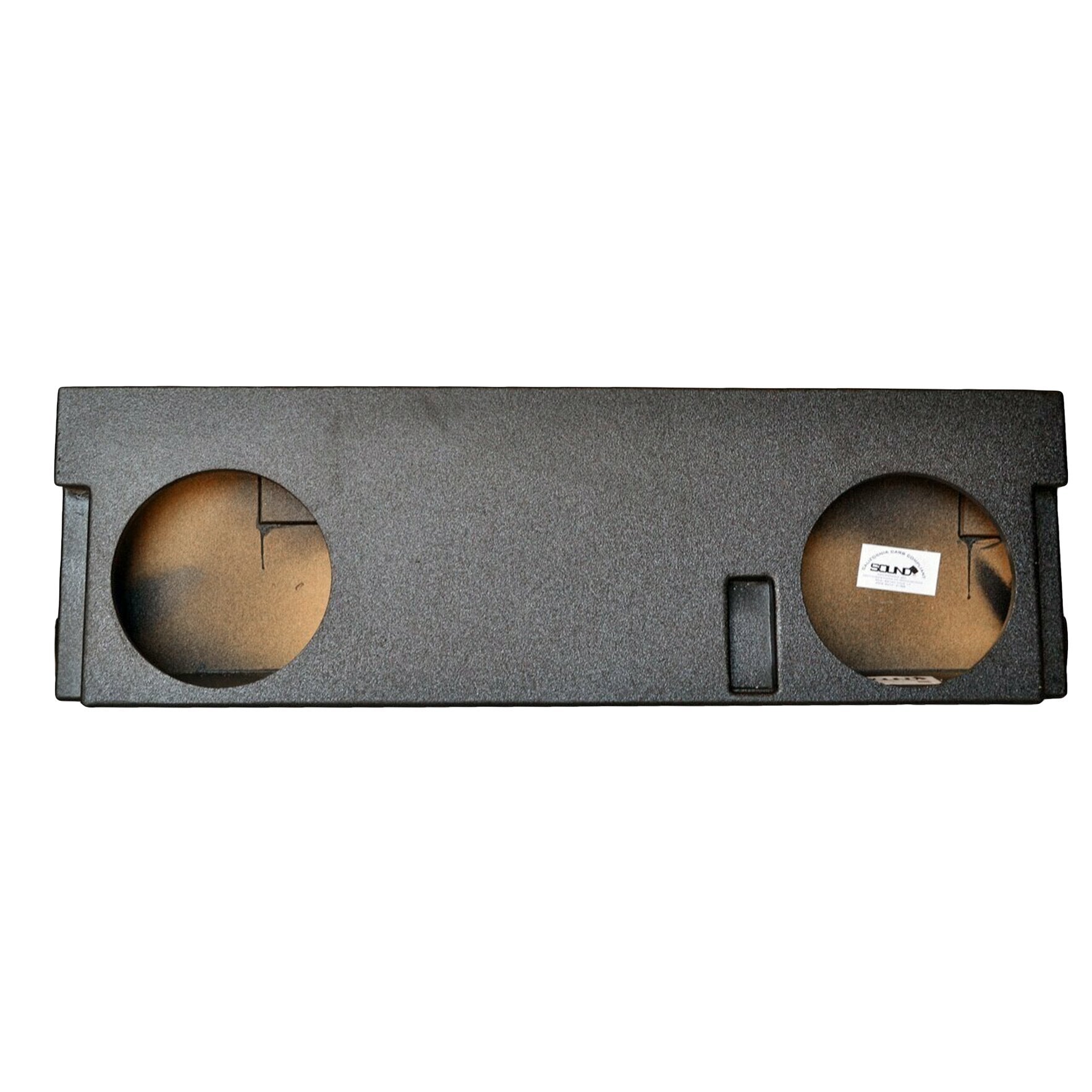 SoundBox Toyota Tundra CrewMax 2014-2018 Dual 12" Subwoofer Enclosure, BedLiner Finish