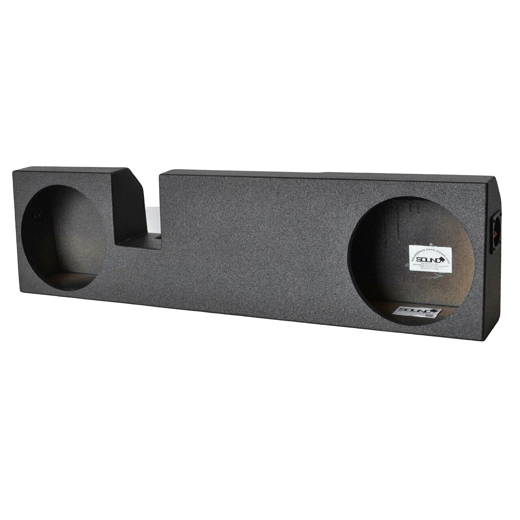 SoundBox Ford F-150 SuperCrew (CrewCab) / SuperCab (Extended Cab) 2004-2008 Dual 10" Upfire Subwoofer Enclosure