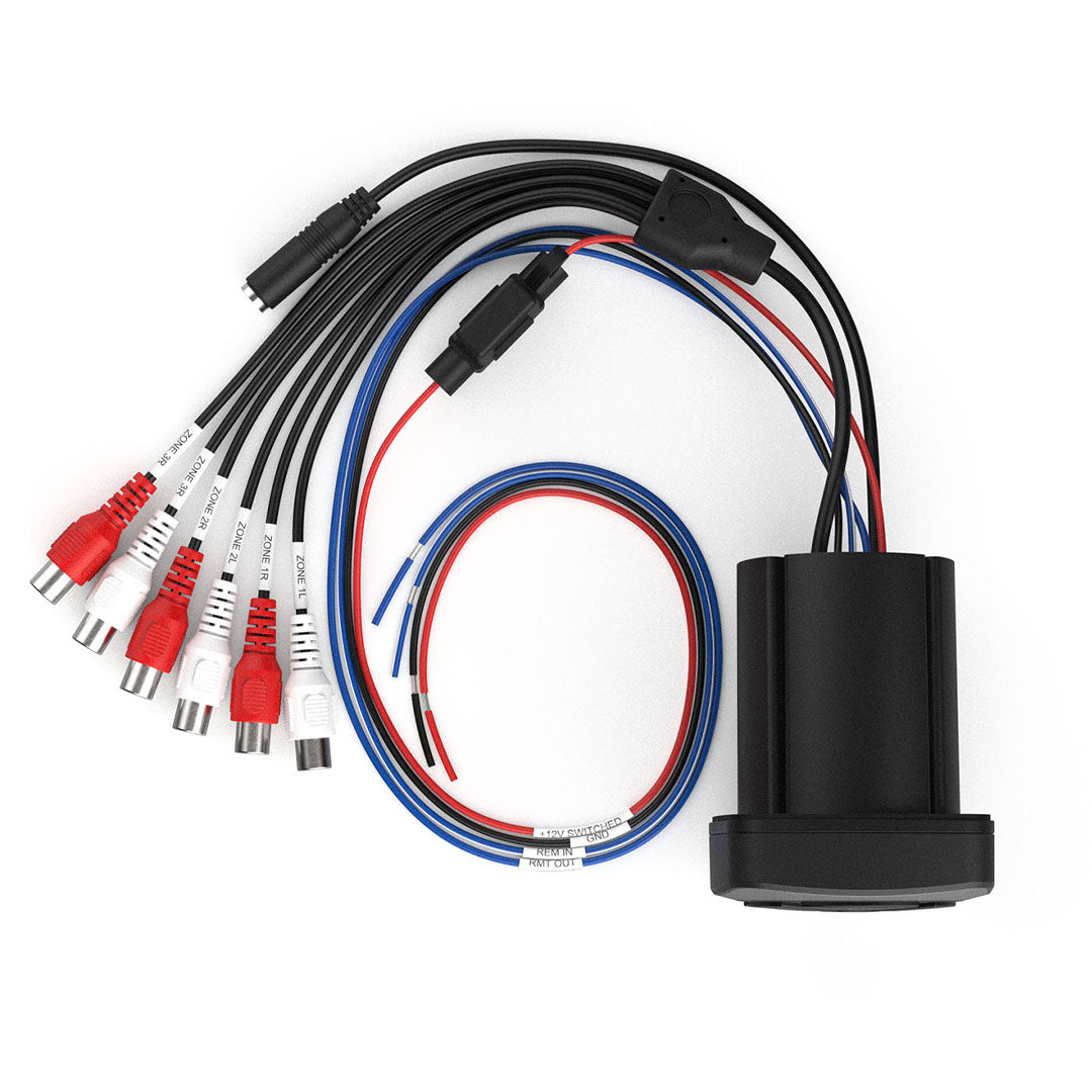 AudioControl ACX-BT3, All Weather 3 Zone IPX6 Bluetooth Controller / Receiver