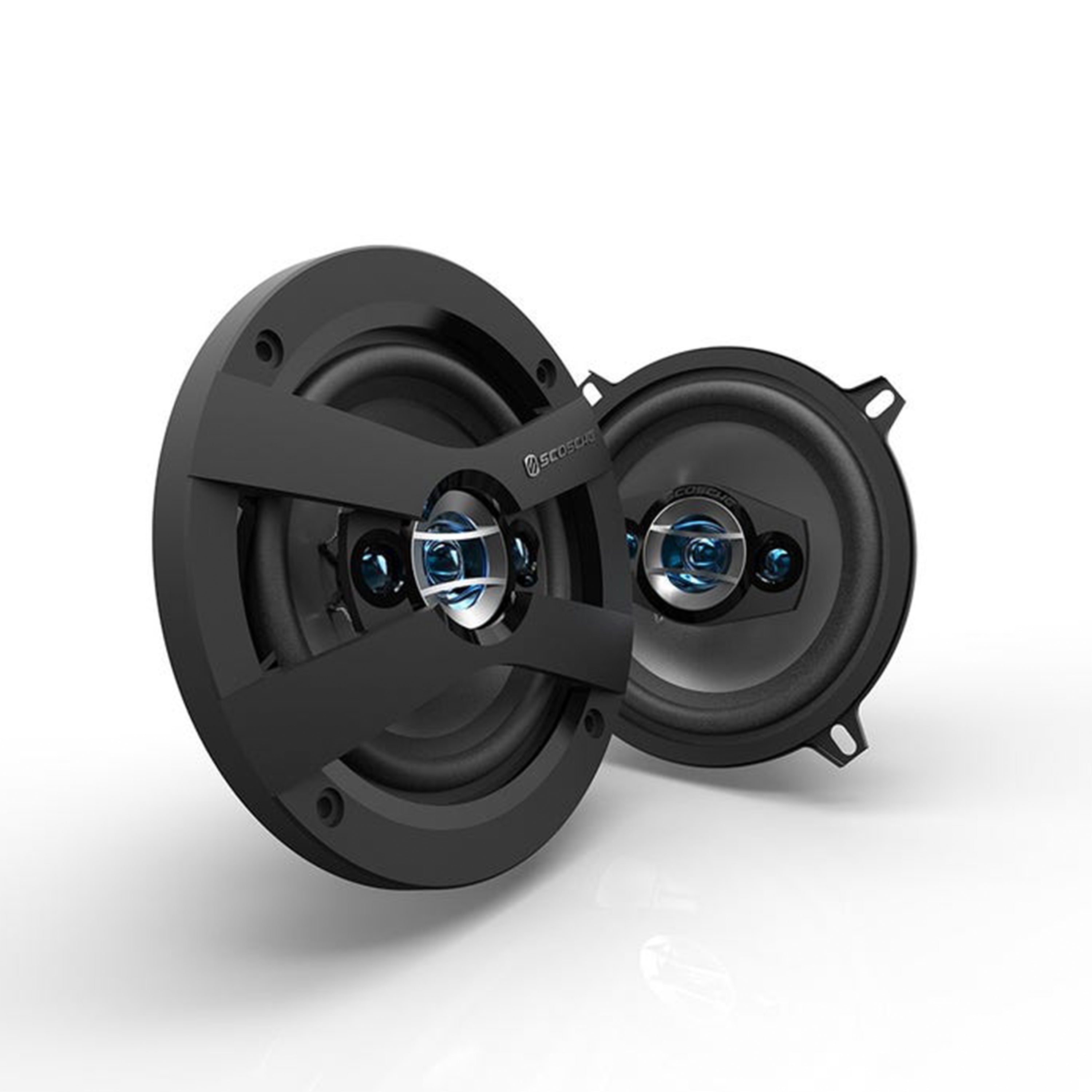 Scosche HD5254F, 5.25" 4-Way Speaker Set