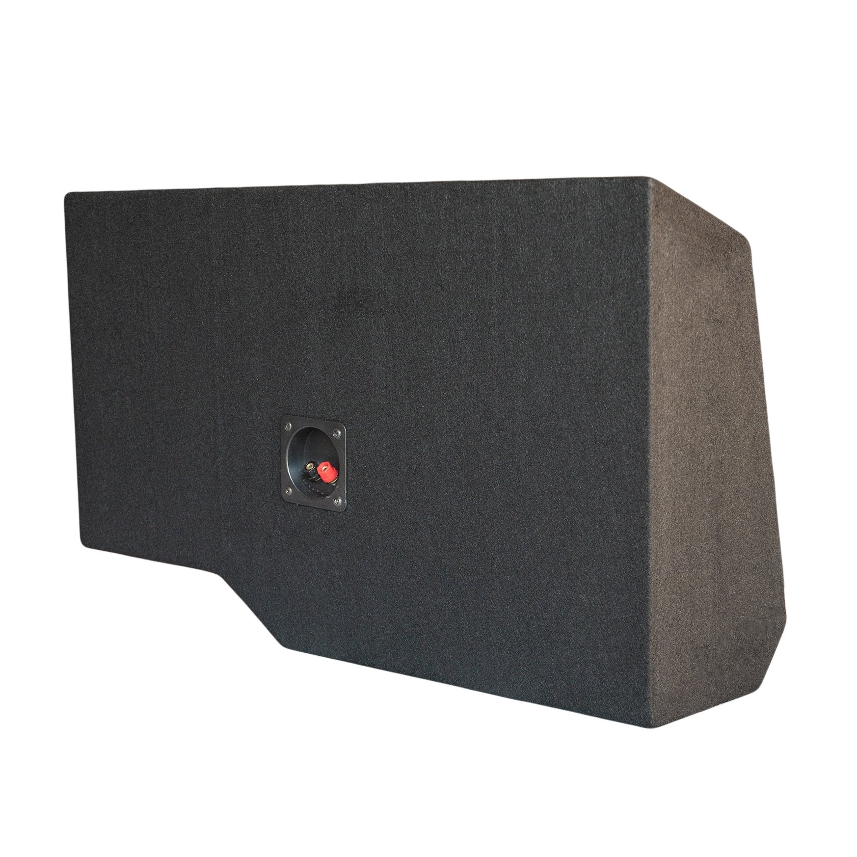 SoundBox Chevy Silverado/ GMC Sierra Crew Cab 2014-2018 Single 10" Downfire Subwoofer Enclosure