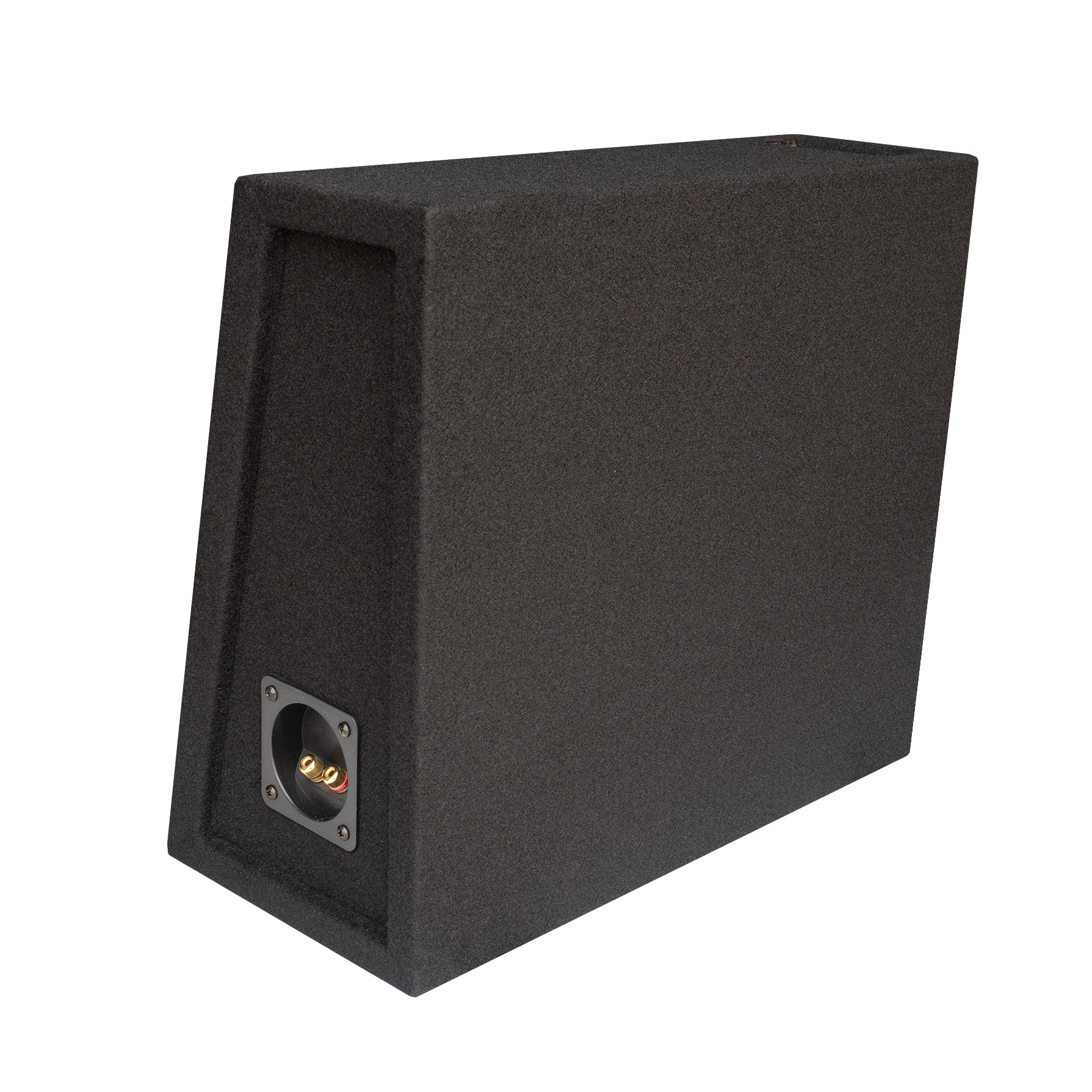 SoundBox Universal Single 10" Vented Wedge Truck Subwoofer Enclosure (Pair)