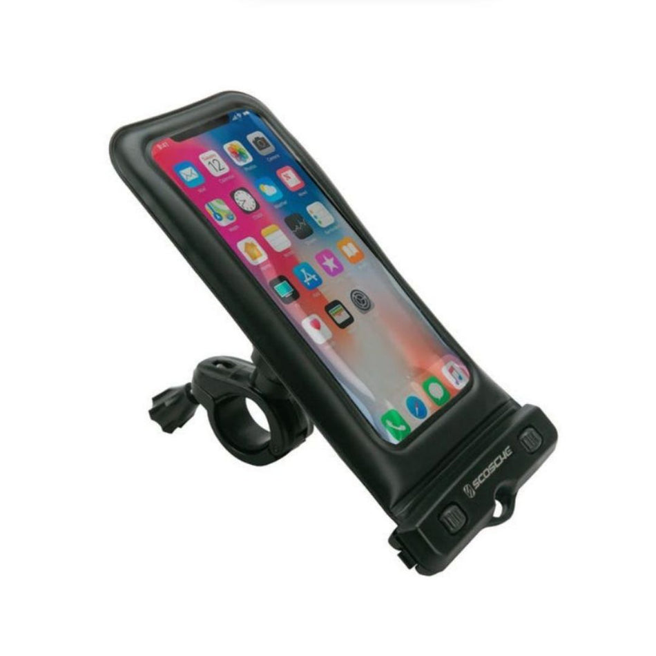 Scosche BMH2O, Water Proof Phone Bike Bag Quick Release Mount