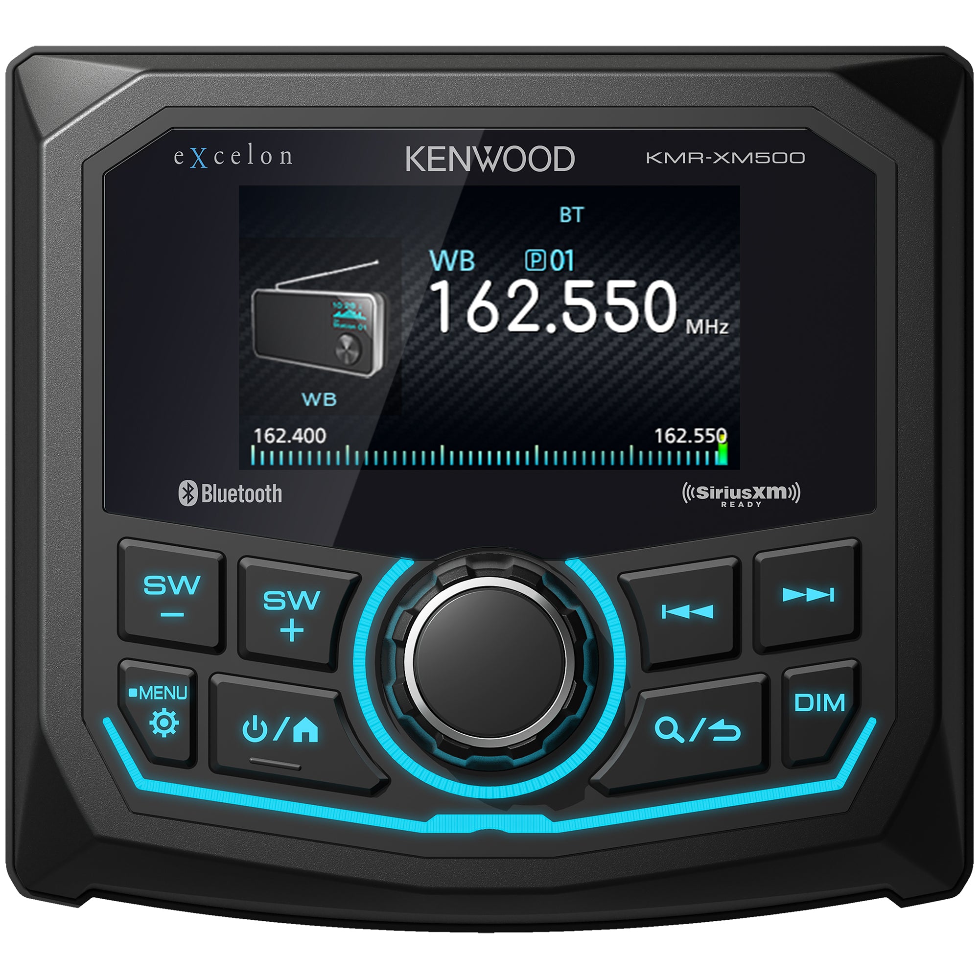 Kenwood KMR-XM500, eXcelon Marine Digital Media Receiver w/ Built-in Bluetooth® (does not play CDs)