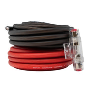 SoundBox KIT4-25RB, 4 Gauge Amplifier Wire Power/Ground Amp Cable - 50 Ft.