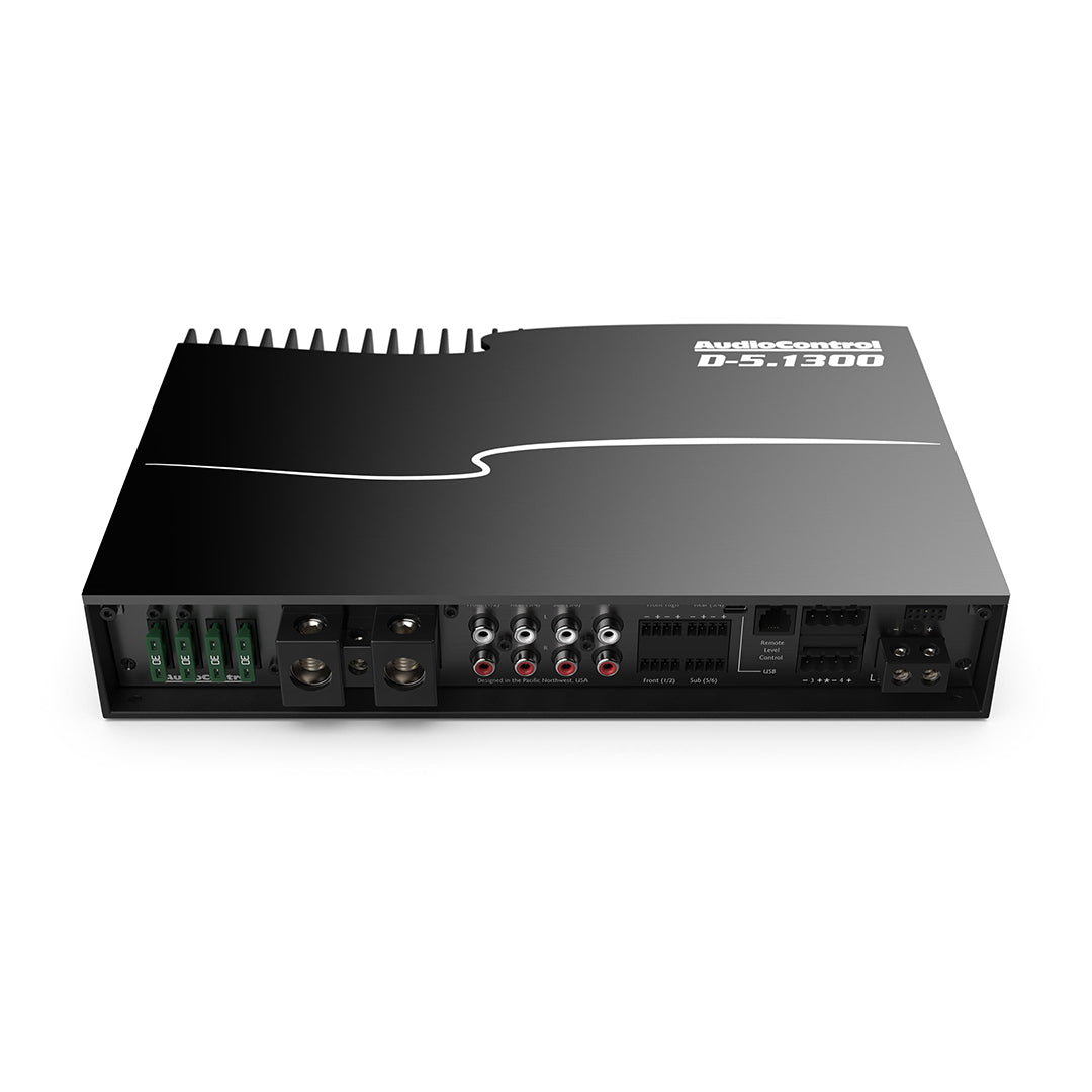 AudioControl D-5.1300, Matrix DSP Class D 5 Channel Car Amplifier w/ DSP