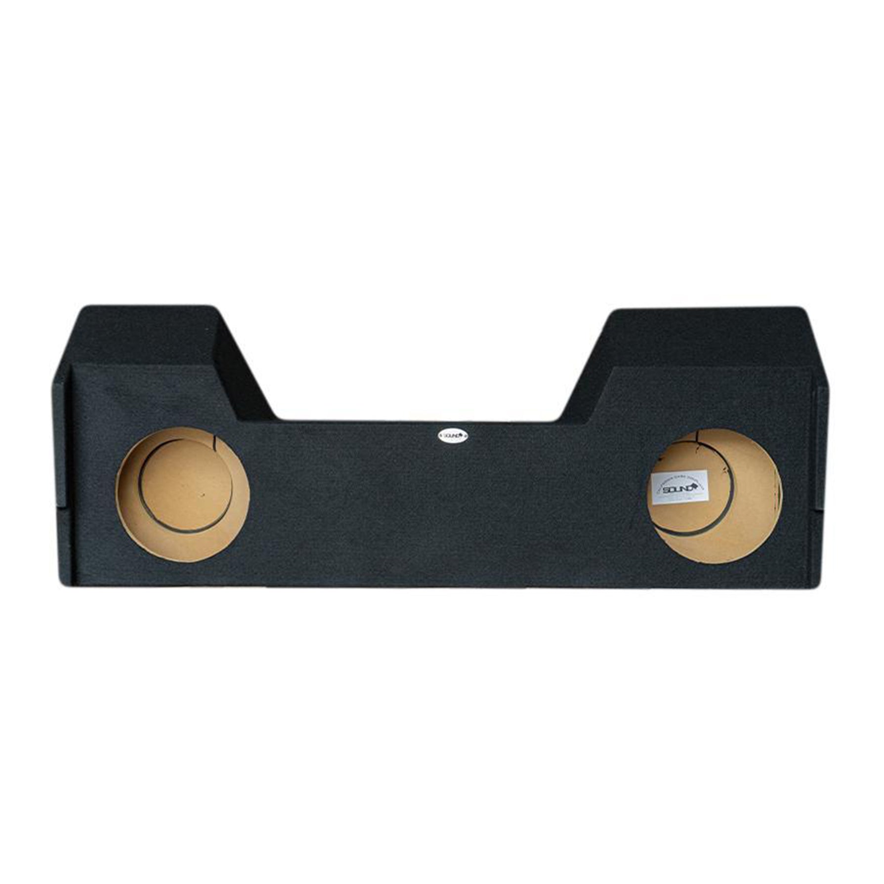 SoundBox Ram Crew Cab 2019-UP Dual 12" Downfire Subwoofer Enclosure