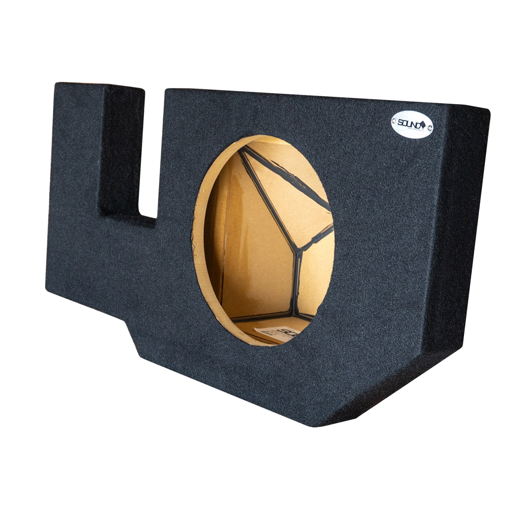 SoundBox Ram Quad Cab/ Crew Cab 2002-2018 (2019 Classic) Single 12" Upfire Subwoofer Enclosure