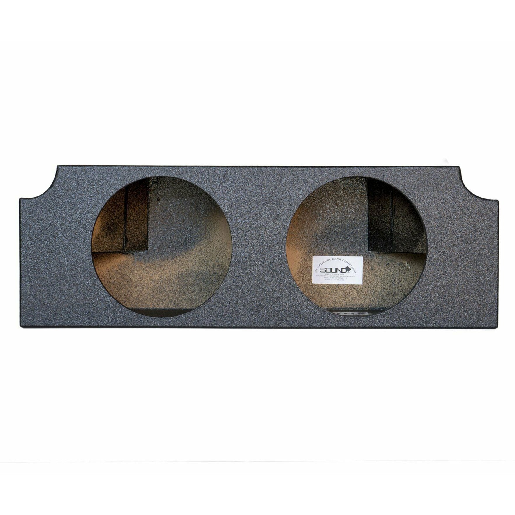 SoundBox Nissan 370Z 2009-2014 Dual 10" Rearfire Subwoofer Enclosure, BedLiner Finish