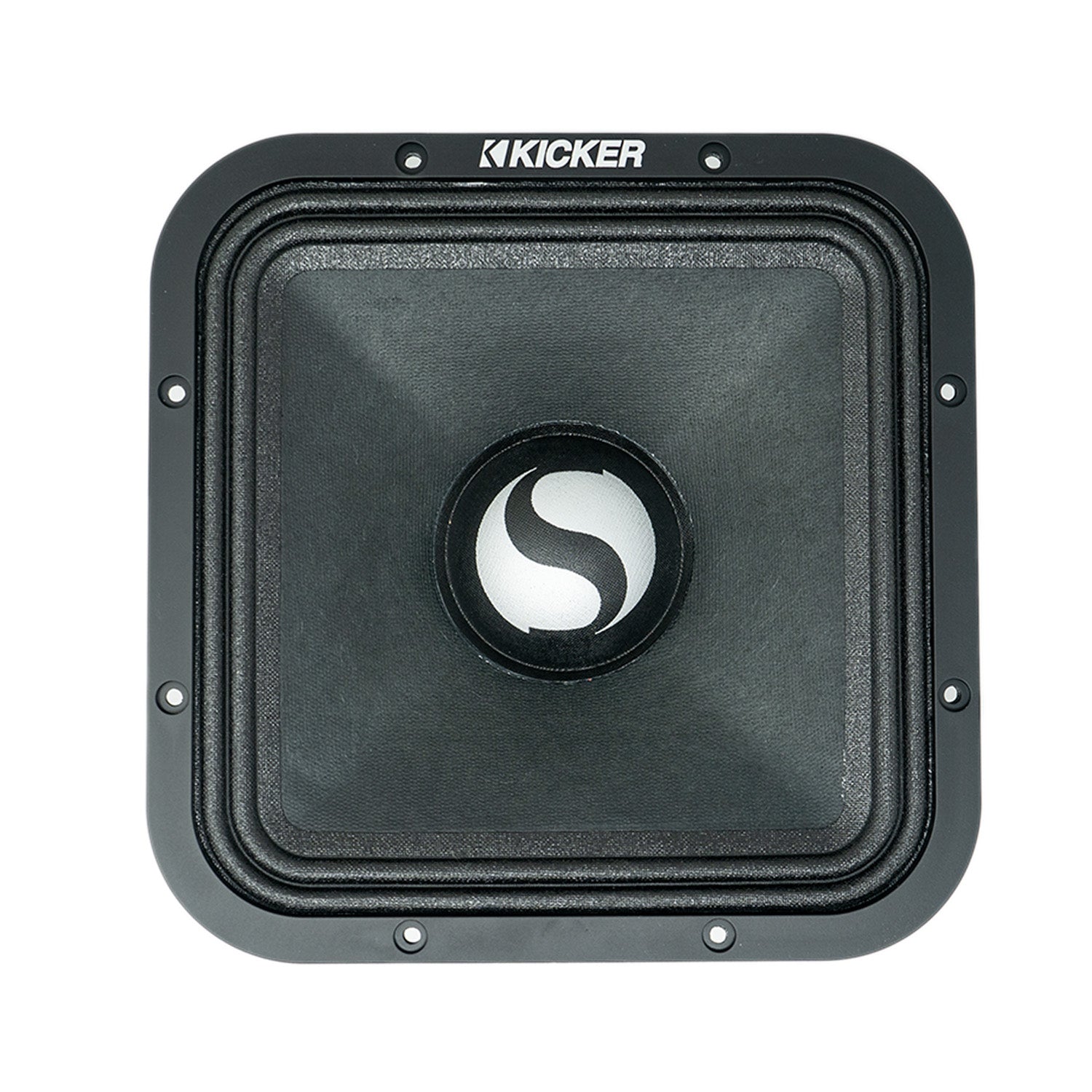 Kicker ST7MR, Street Series 9" 4 Ohm Square Midrange - Pair (49ST9MR4)