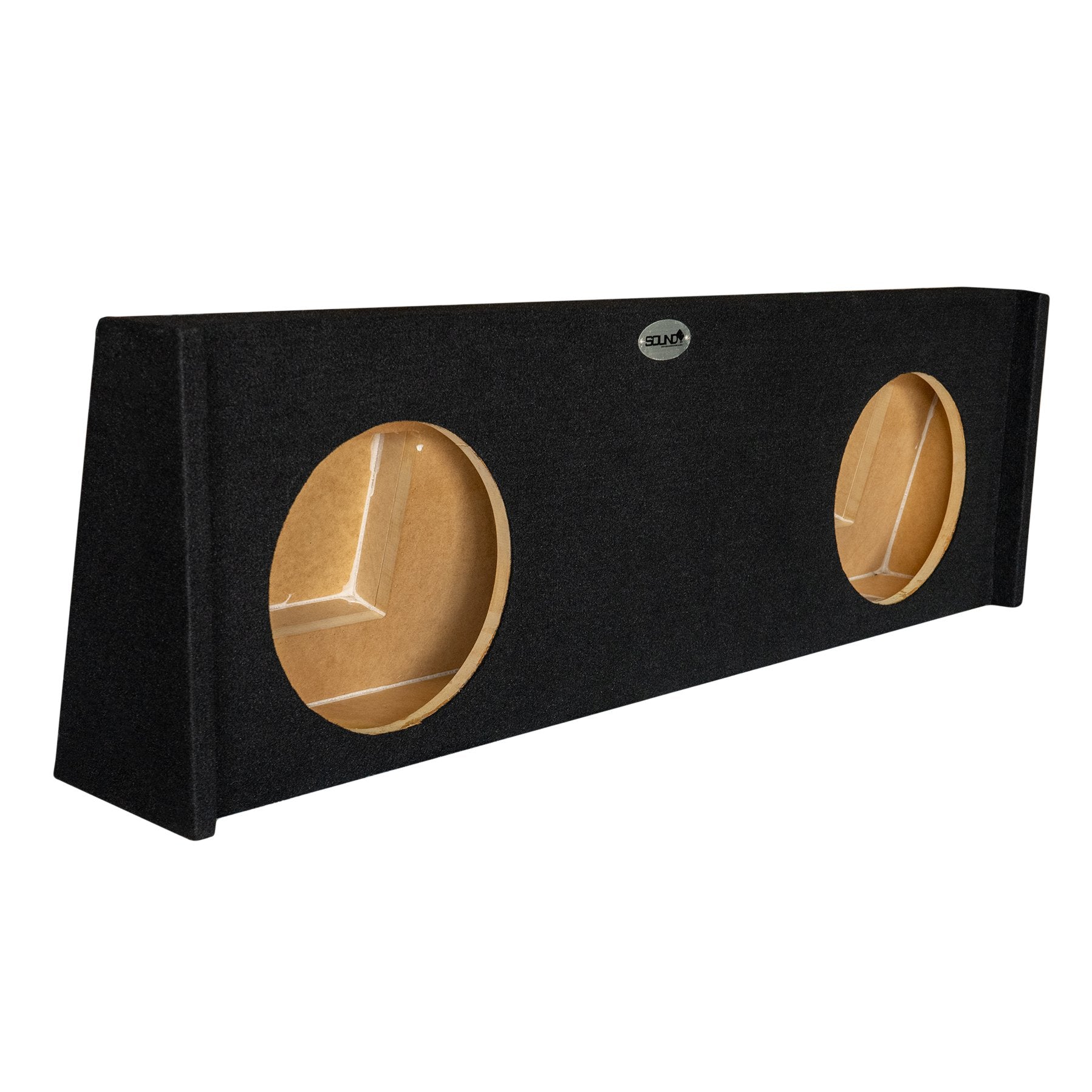 SoundBox Chevy Silverado /GMC Sierra Crew Cab 2008-2013 Dual 10" Subwoofer Enclosure