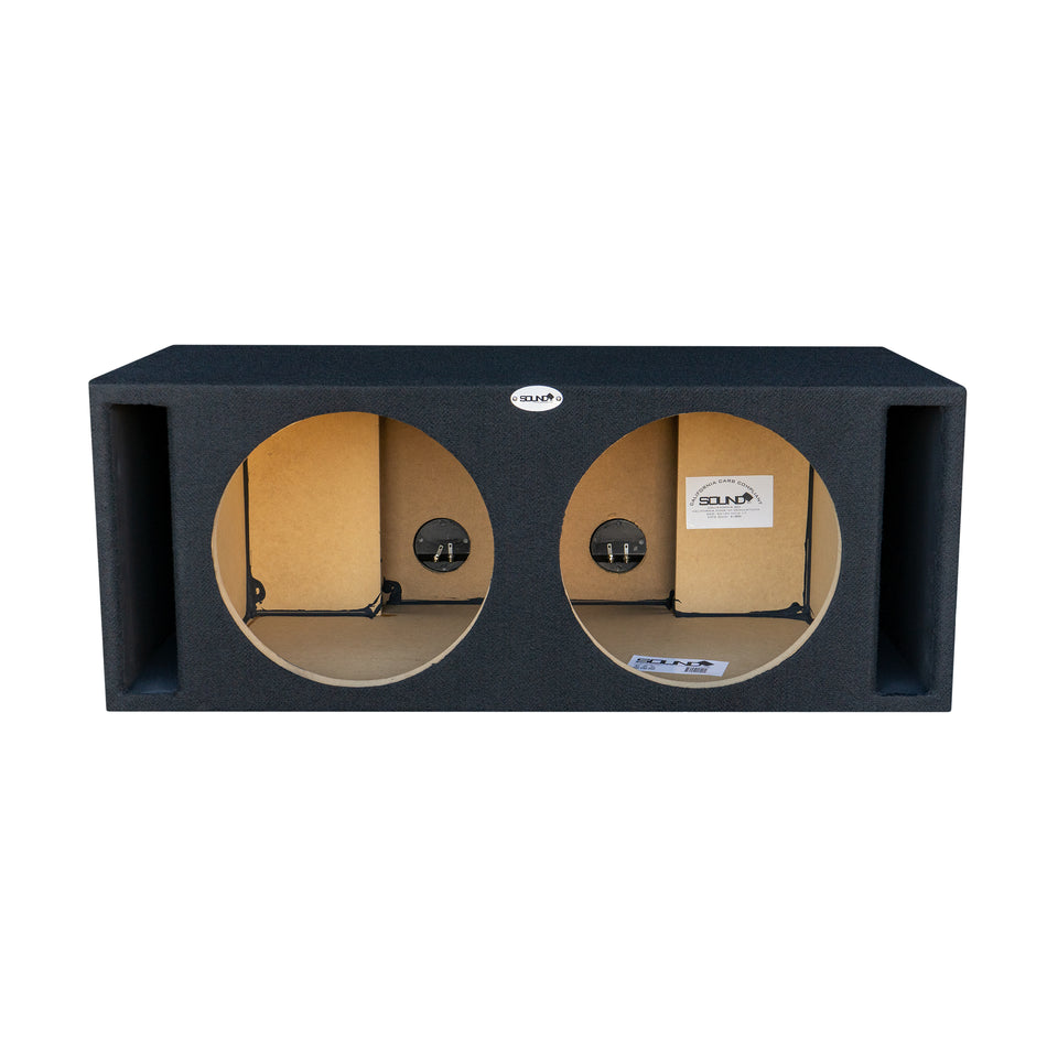 SoundBox ProLine Dual 12" Vented Side Port Subwoofer Enclosure
