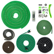 SoundBox 4 Gauge Amp Kit Complete AWG Amplifier Install Wiring Cables - 5000W