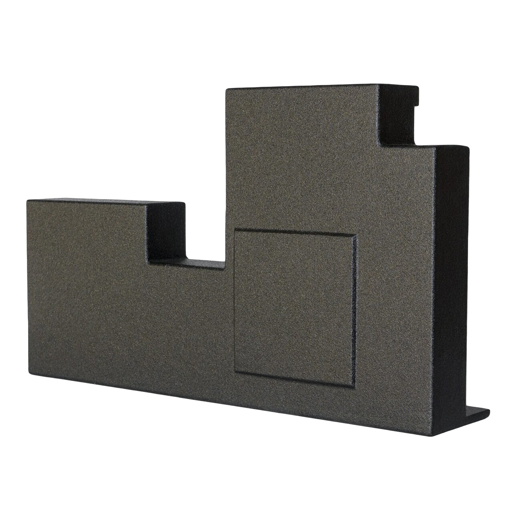 SoundBox Toyota Tundra Double Cab 2007-2017 Single 12" Downfire Subwoofer Enclosure, BedLiner Finish