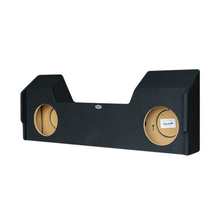 SoundBox Ram Crew Cab 2019-UP Dual 12" Downfire Subwoofer Enclosure