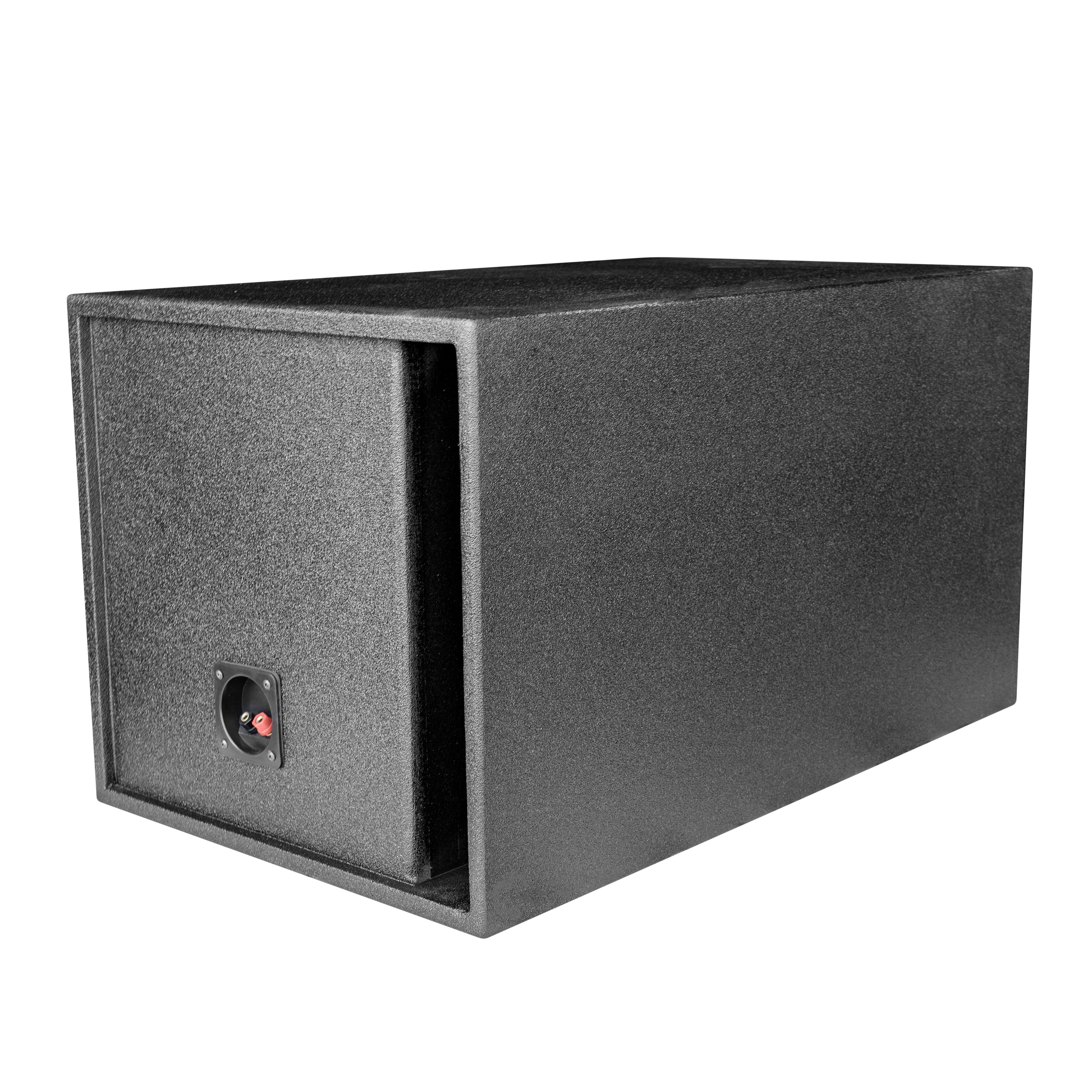 SoundBox SPL Series Single 12" Vented Subwoofer Enclosure - BedLiner Finish