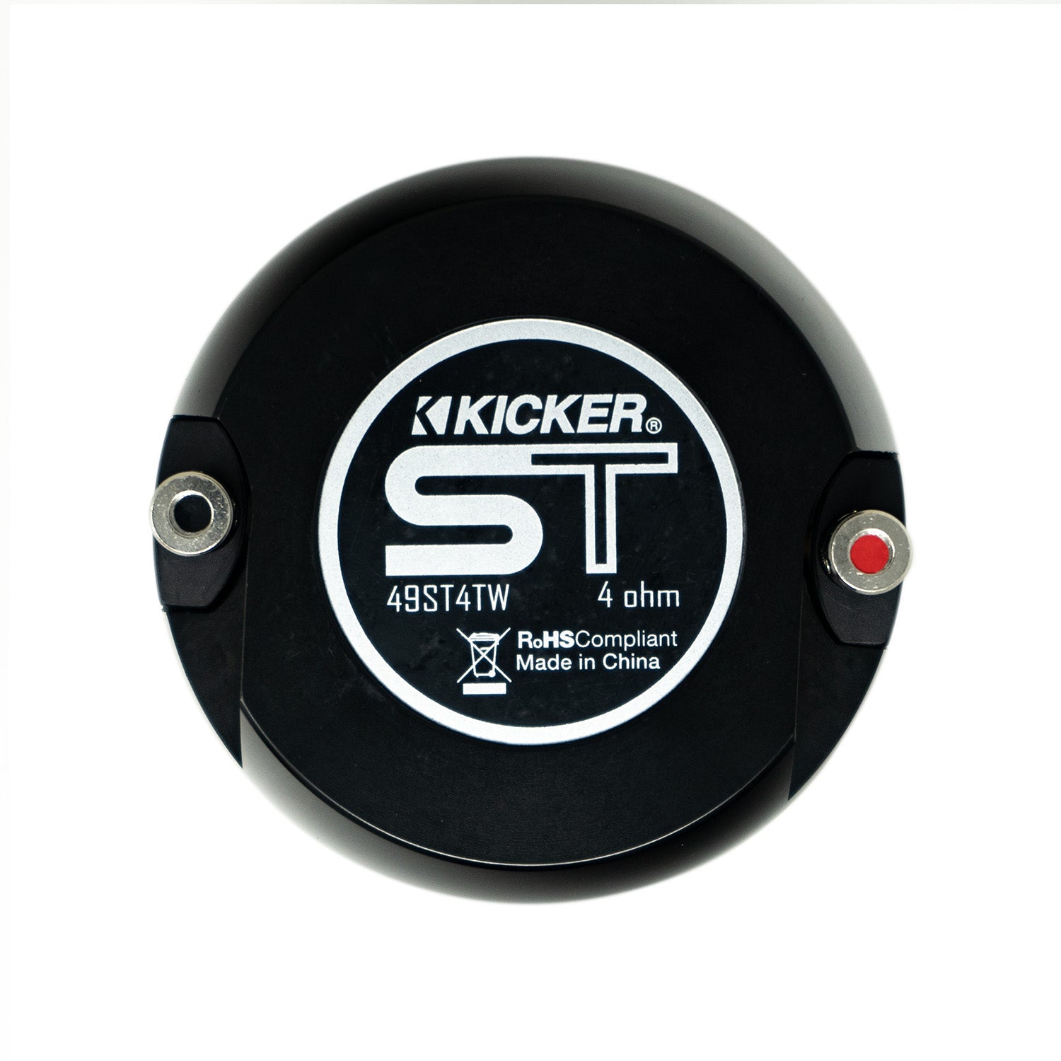 Kicker ST4TW, Pro Audio 1.5" Dual Mount Bullet Tweeter (49ST4TW)