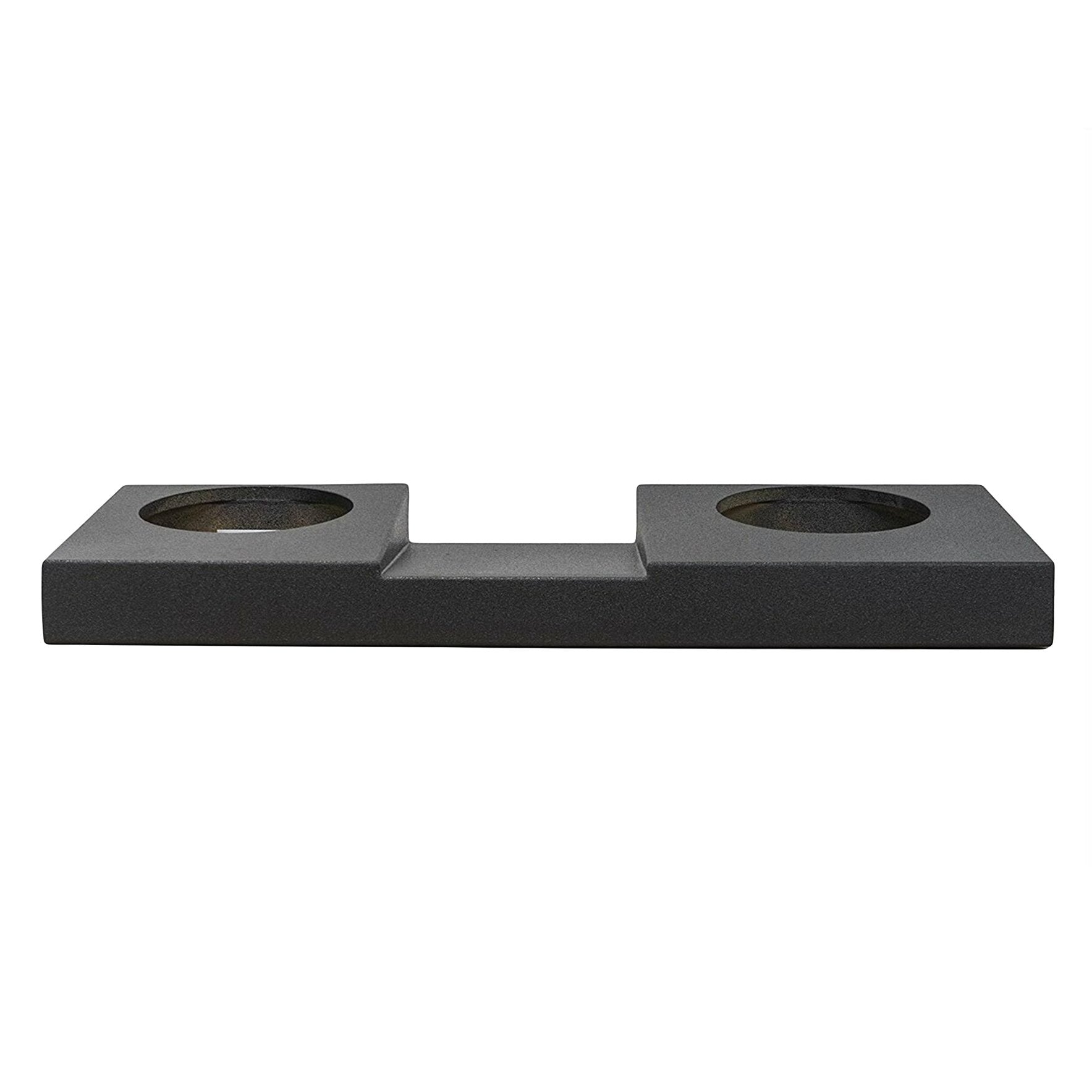 SoundBox Toyota Tacoma Double Cab 2005-2018 Dual 10" Frontfire Subwoofer Enclosure, BedLiner Finish