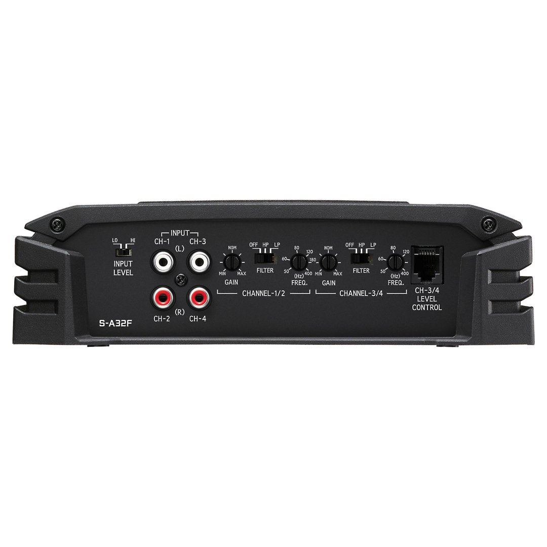Alpine S-A32F, S Series Class D 4 Channel Digital Amplifier, 320 Watts