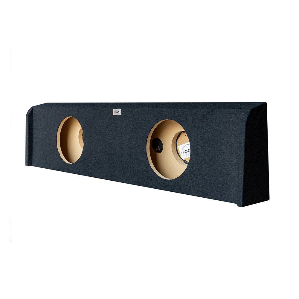 SoundBox Ford F150 SuperCrew 2009-2020 / 2017-2020 Extended Cab Dual 10" Downfire Subwoofer Enclosure