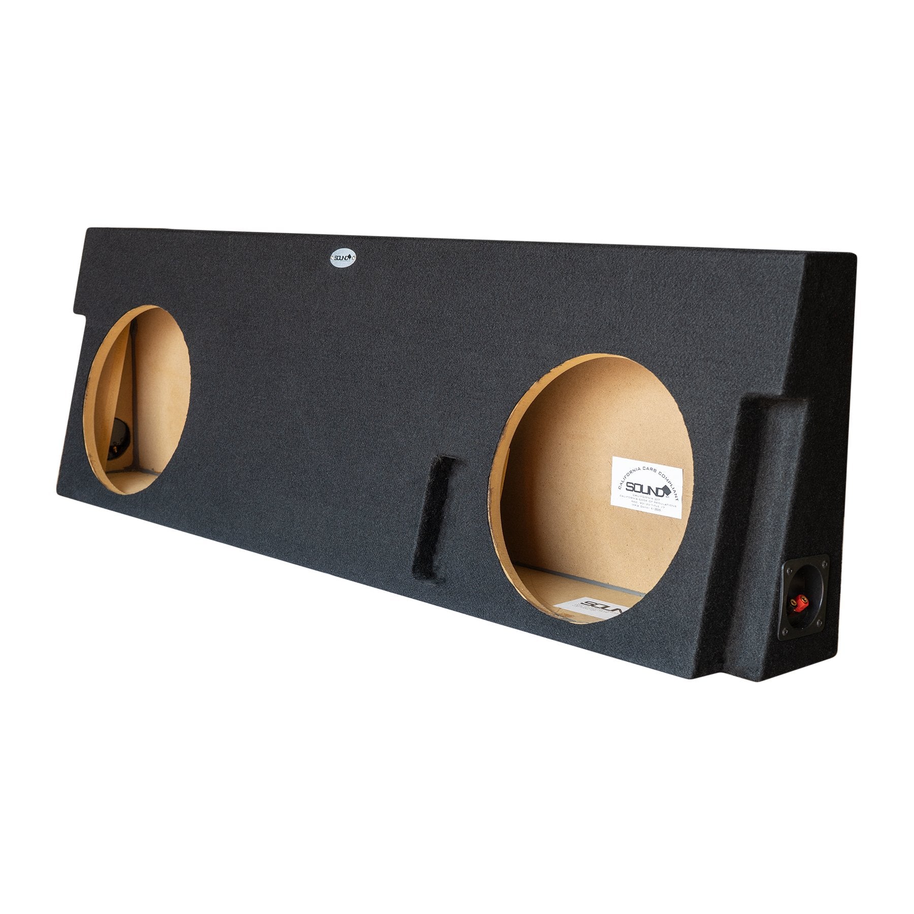 SoundBox Toyota Tundra CrewMax 2014-2019 Dual 12" Subwoofer Enclosure