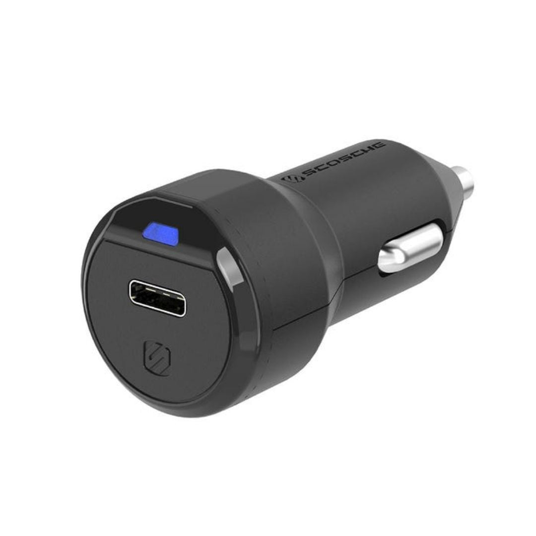 Scosche CPDC8C8-SP, 36W Car Charger USB-C Power Delivery 3.0 Dual 18W