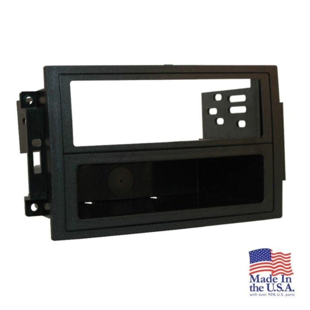 Scosche CR1289B, 2005-2008 Chrysler / Dodge / Jeep ISO Double DIN & DIN+Pocket Kit, Models w/Nav