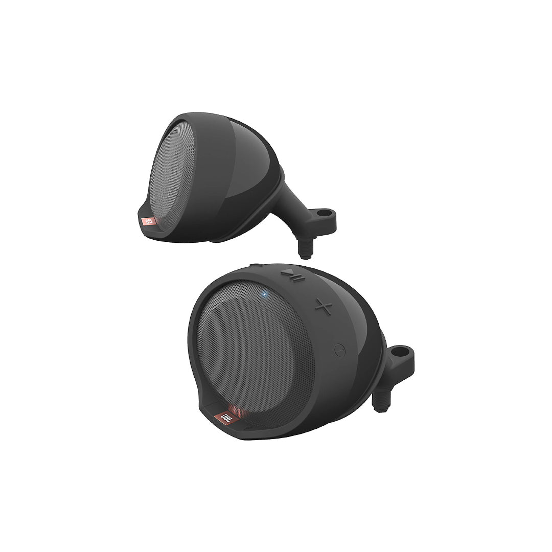 JBL Cruise, Bluetooth¨ Handlebar Speakers Pods for Motorcycles - Black