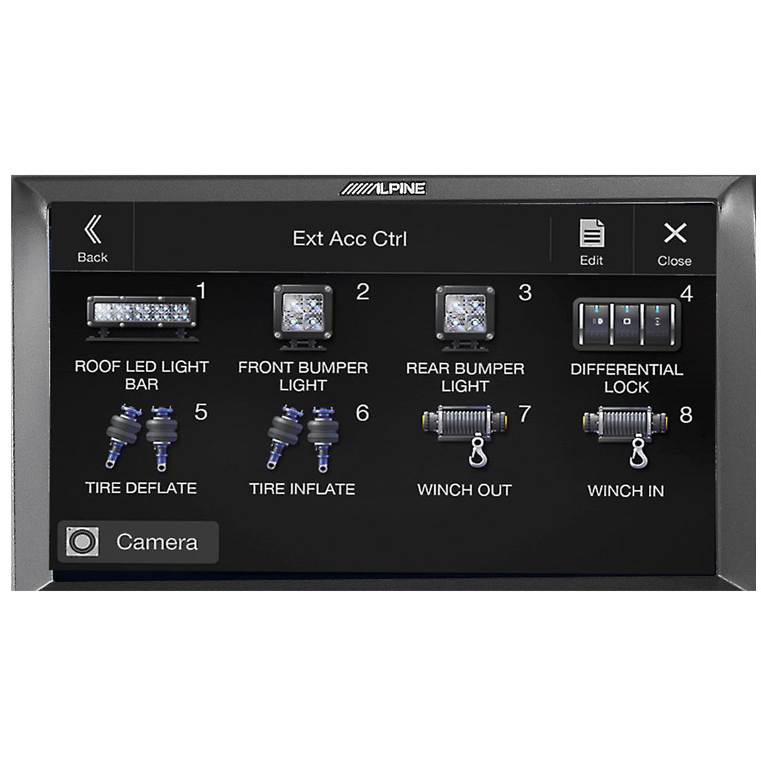 Alpine KAC-001, Truck Accessory Controller for Alpine Touchscreen Receivers