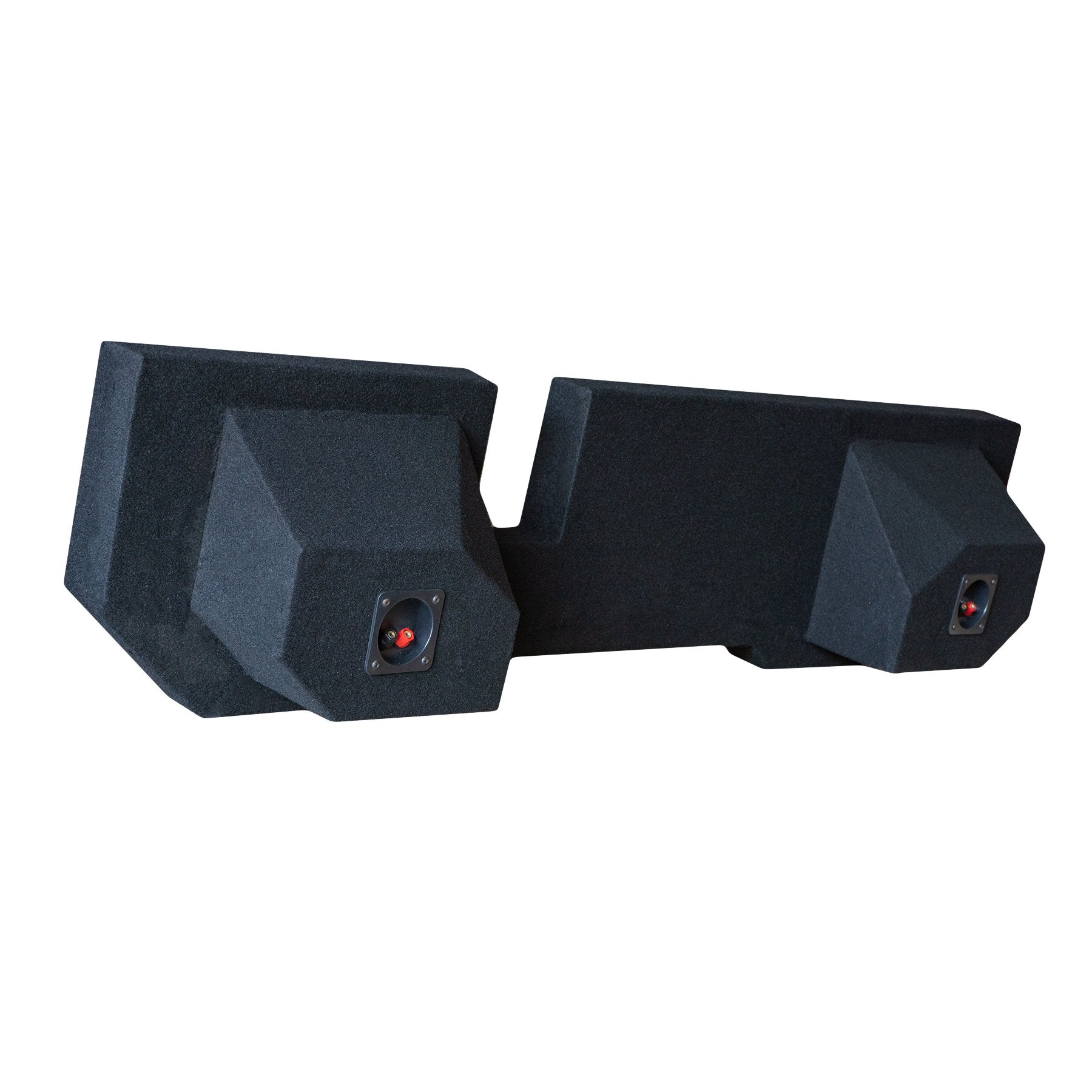 SoundBox Ram Quad Cab/ Crew Cab 2002-2018 (2019 Classic) Dual 10" Upfire Subwoofer Enclosure