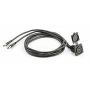 JL Audio XMD-USB2X-PNL, Dual USB Port for Panel-Mounting