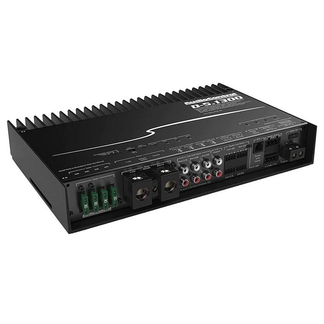 AudioControl D-5.1300, Matrix DSP Class D 5 Channel Car Amplifier w/ DSP