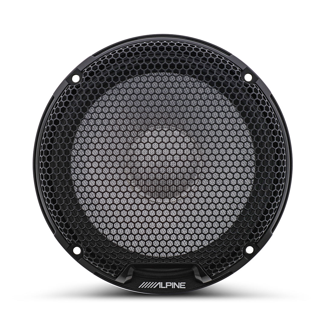 Alpine R2-S65C, R Series 6.5" 2-Way Hi-Res Component Speakers - 300W
