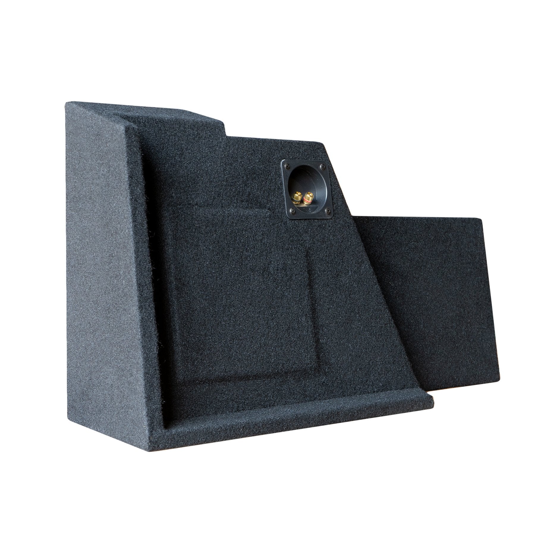 SoundBox Chevy Silverado/ GMC Sierra Double (Extended) Cab 2014-2018 Single 10" Upfire Subwoofer Enclosure