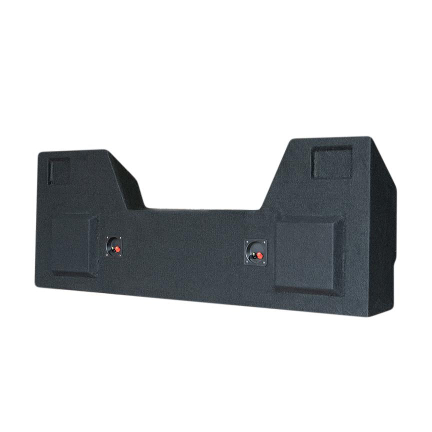 SoundBox Ram Crew Cab 2019-UP Dual 10'' Downfire Subwoofer Enclosure