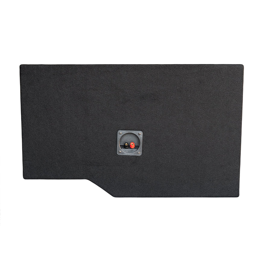 SoundBox Chevy Silverado/ GMC Sierra Crew Cab 2014-2018 Single 12" Downfire Subwoofer Enclosure