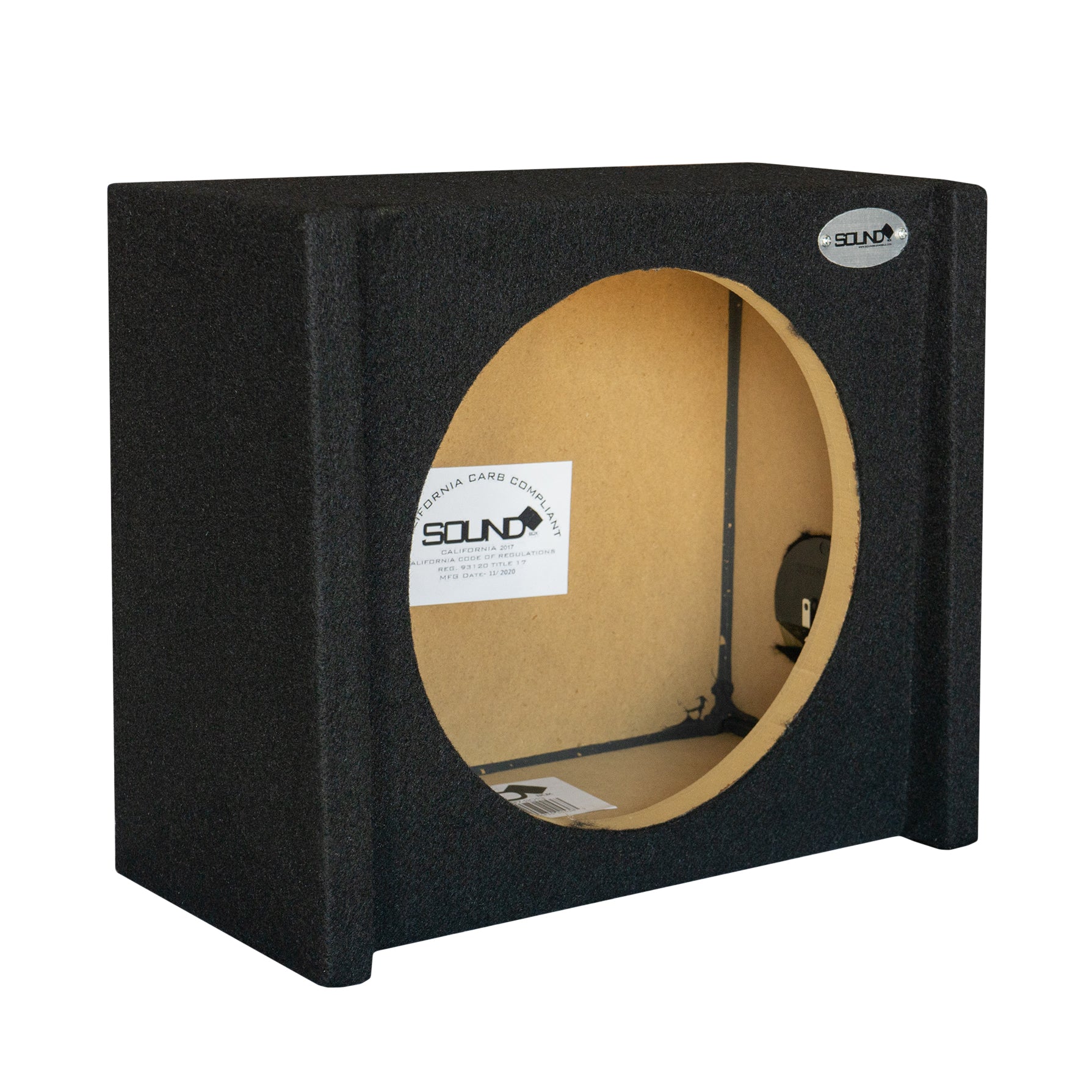 SoundBox Ford Extended Cab/Crew Cab 1997-Up Single 10" Downfire Subwoofer Enclosure