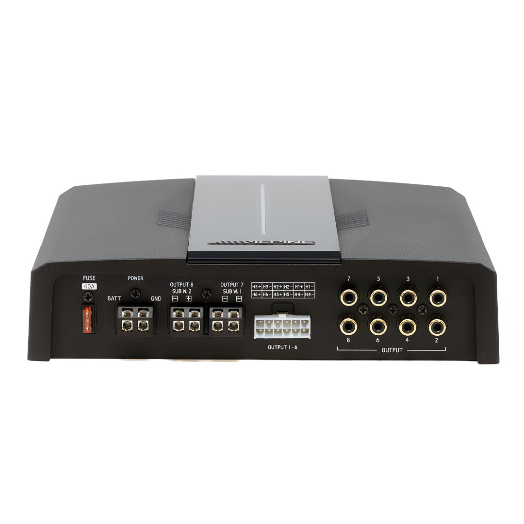 Alpine PXE-C80-88, Optim8 8-Channel Sound Processor & Amplifier w/ Sound Tuning