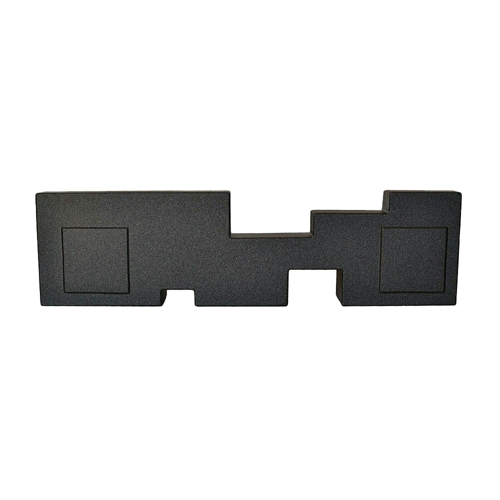 SoundBox Ford F250/F350 SuperDuty (CrewCab) 2017-2019 Dual 12" Upfire Subwoofer Enclosure, BedLiner Finish